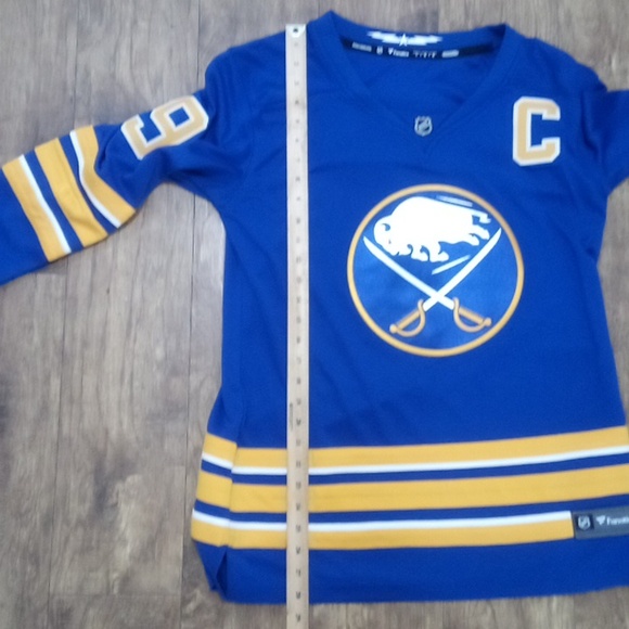 Buffalo Sabres Women's Jersey Eichel Fanatics Breakaway NWT - Picture 13 of 14